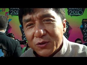 Jackie Chan and Jaden Smith at the 2010 Nickelodeon Kids Choice Awards