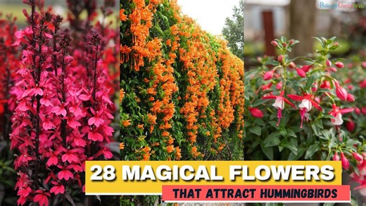 How to attract hummingbirds with stunning garden flowers