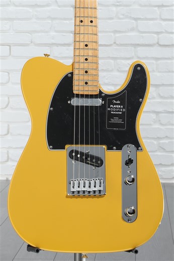 Fender Player II Modified Telecaster Electric Guitar - Sunshine Yellow, Maple Fingerboard