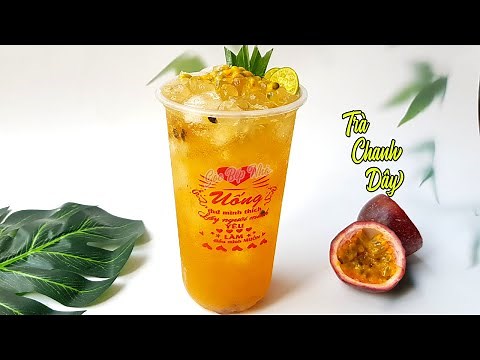 Cách Làm Trà Chanh Dây ( Chanh Leo ) Siêu Ngon Công Thức Kinh Doanh | Góc Bếp Nhỏ