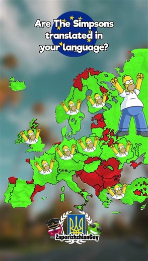 THEEE SIMPSONNNS #mapping #map #geographythroughmaps #simpsons