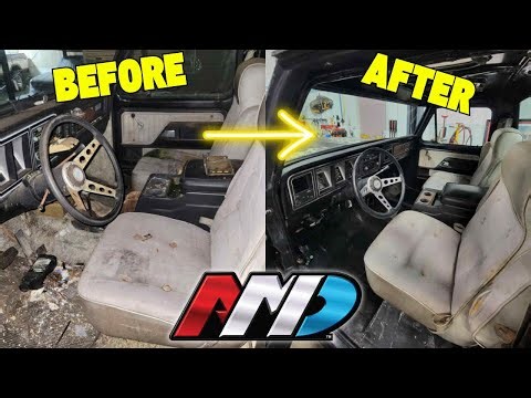 You Won't Believe This Classic Truck Interior Transformation!