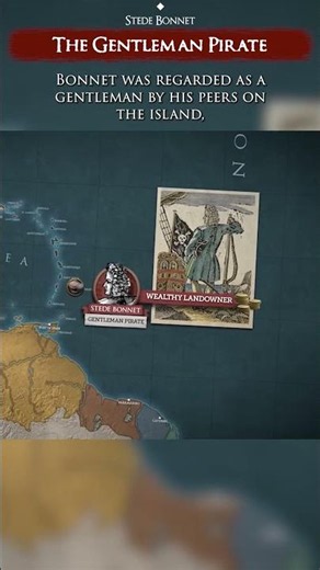 Stede Bonnet: The Man Who Became a Pirate to Escape His Wife