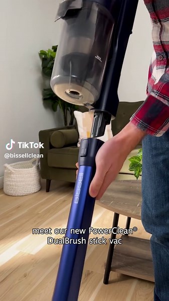Introducing the PowerClean® DualBrush Stick Vacuum