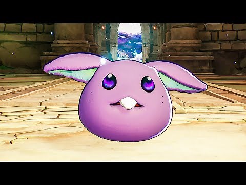 Visions of Mana - Black Rabite Secret Boss Fight (Hardest Boss in the Game)