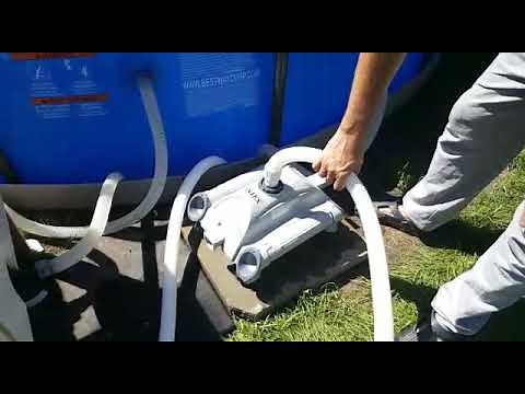 Intex Pool Roboter in Bestway Pool