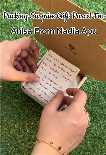 Gift Parcel Packing for Anisa Apu by Nadia Bhabi
