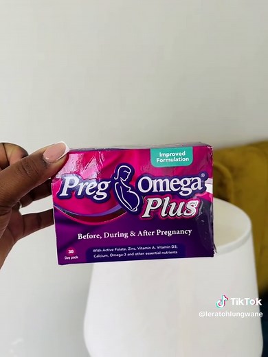 PREGOMEGA PLUS: Essential Pregnancy Nutrients