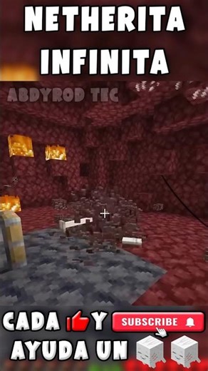 INFINITE NETHERITA 😃