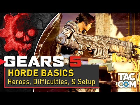 Gears 5 Horde Basics: Heroes, Difficulties, & Setup