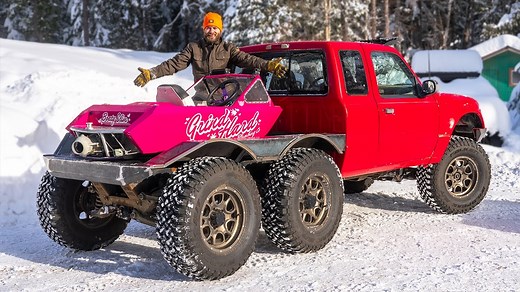 6X6 Ford Ranger Flatbed and Fabrication | Grind Hard Plumbing Co