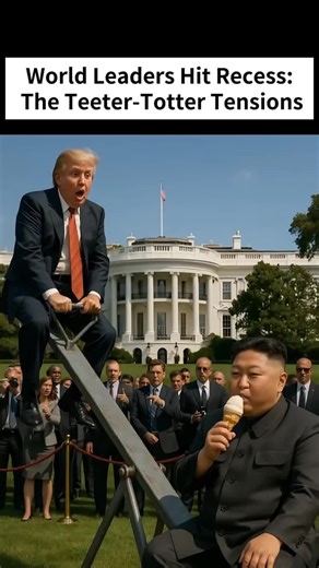 World Leaders Hit Recess: The Teeter-Totter Tensions #funny