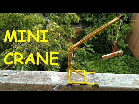 how to make a crane|very easy