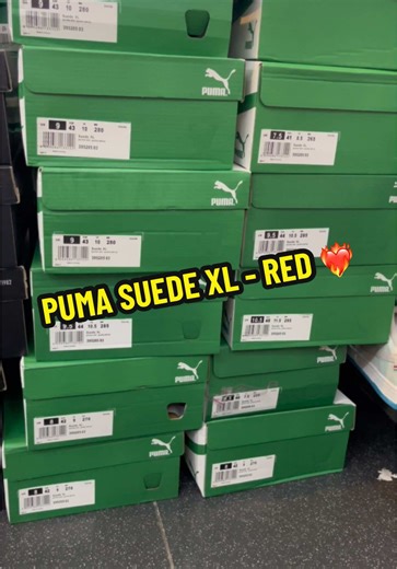 PUMA SUEDE XL - RED: Stylish and Trendy Shoe