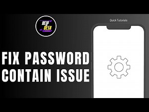 Fix Password Must Contain at Least 8 Characters Long With 1 Uppercase With 1 Lowercase and One Numbe