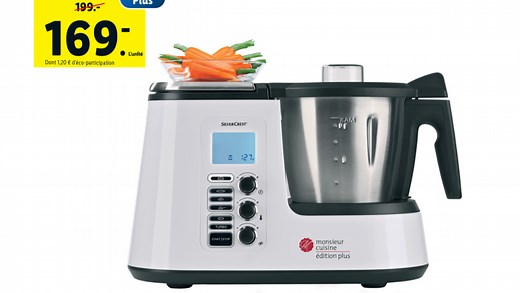 Lidl : le robot-cuiseur Monsieur Cuisine Plus revient à un prix bradé
