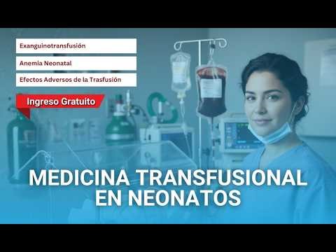 🔴CURSO: MEDICINA TRANSFUSIONAL EN NEONATOS ǀ COMPLETO Y GRATIS (2026) ✅PARTE 1
