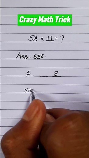 Make Multiplication Easy and Fun😉 #shorts #maths #mathstricks
