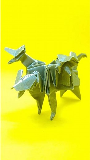 How to Make an Easy Origami Cerberus