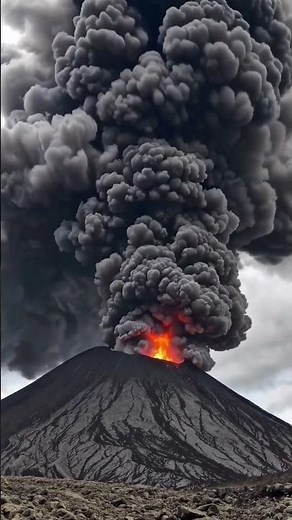 Indonesia Volcano Eruption Caught Live 🌋📸 Real Footage From the Blast Zone!