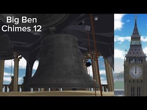 Big ben chimes 12 On December 25 Christmas Day!