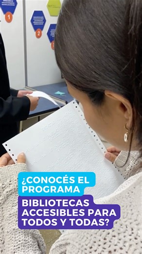 1K views · 17 reactions | ☝El programa de Bibliotecas Accesibles para...