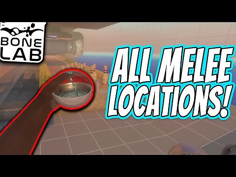 Every Bonelab Melee Capsule Location *Tutorial*