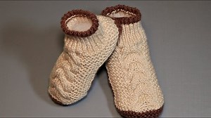 203K views · 4.8K reactions | Botinha de Tricô para adultos com Fio...