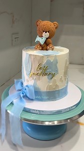 Bear theme cake 🧸౨ৎ | Goldy bakes