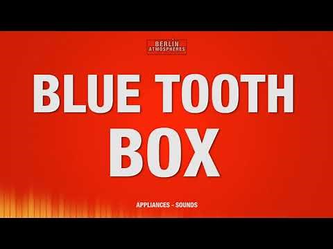 Bluetooth Box SOUND EFFECT - On Off Blue Tooth Sound box speaker SOUNDS SFX