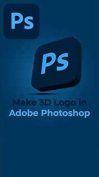 Make 3D Logo In Adobe Photoshop