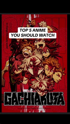 TOP 5 ANIME YOU SHOULD WATCH 🔥🔥🔥 DROP YOUR FAVORITE ANIME IN THE COMMENTS #anime #fyp #explor #explorepage✨ #fypシ