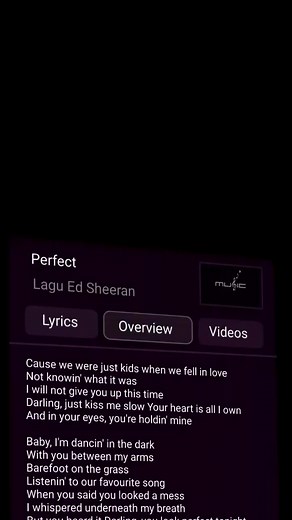 Perfect Ed Sheeran Lyrics - Full English Lyrics & Translation