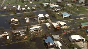 New aerial video shows destruction in Grand Isle after Hurricane Ida