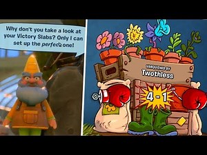 How to CUSTOMISE your Victory Slabs - Plants vs Zombies Battle For Neighborville (Giddy Park)