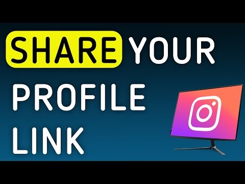 How To Share Your Profile Link On Instagram App On PC (New Update)