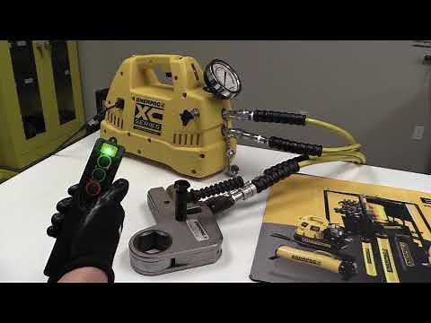 Hydraulic Torque Pump Pendant Demonstration