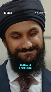 Does this look like a tree... or a fart emoji? 🌳#TheApprentice #iPlayer | BBC One