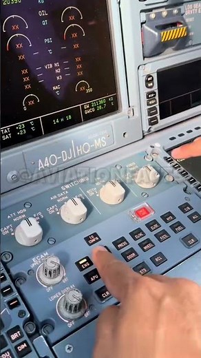 How To Turn on The A330 Engines