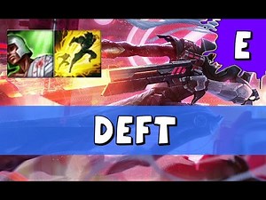 EDG Deft as Lucian vs Quinn ADC - HIGHLIGHTS - League of Legends