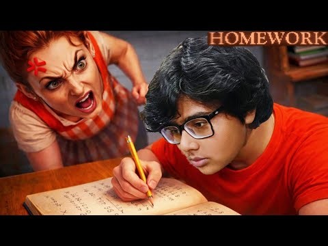 My Angry Mom Forced Me to Do Maths HOMEWORK... 😭
