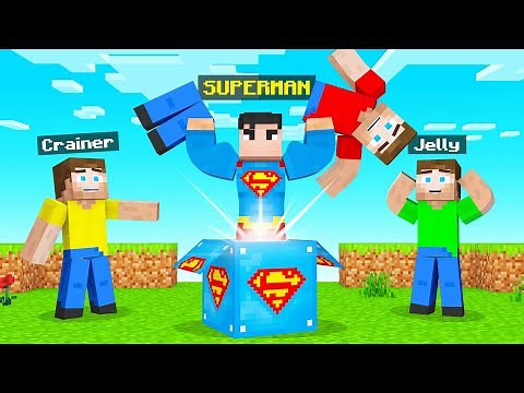 We Opened SUPERMAN LUCKY BLOCKS In Minecraft!
