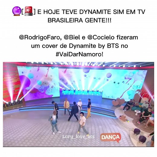 Rodrigo Faro e Celebridades Dançam DYNAMITE