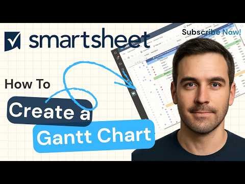How to Create a Gantt Chart in Smartsheet (Step-by-Step Guide) | Smartsheet 2026