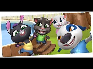 My Talking tom and friends game play ( cat game )