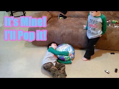 Popping His Gender Reveal Balloon