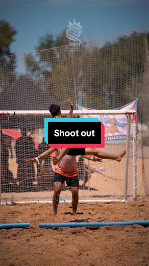 Exciting Beach Handball Shoot Out Highlights