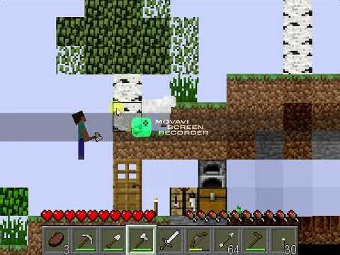 playing paper Minecraft(griffpatch) in scratch