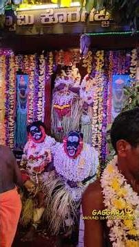 #koragajja #gaggaraaround16holyrituals #incredibleindia #demigods #rituals #daivaradhane #gaggara