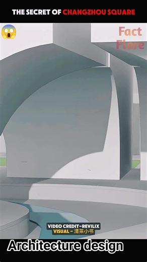 5.6K views · 76 reactions | Secret_Chinese_Engineering_Behind_Changzhou_Square_Theater__ #building #engeneering #design #media #luxurybrand #time #architecture #river #construction #facts #changzhousquare #chaina #3danimation #story #short | Fact Flare | Facebook